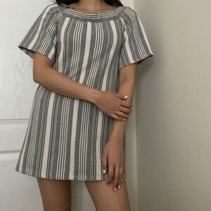 striped Zara dress 👗🤍